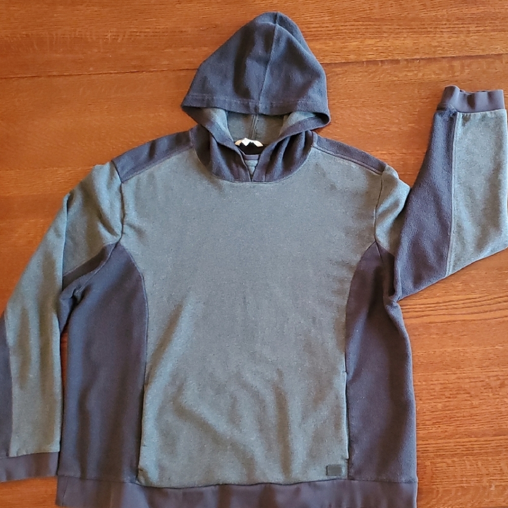 Calvin Klein Jeans Two-Tone Hooded Sweatshirt